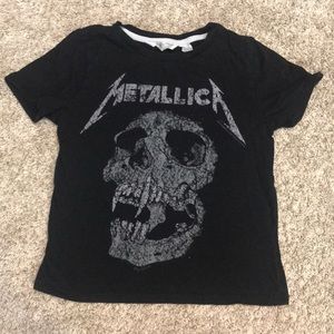 Bundle for a discount! Gently used boys or girls Metallica H&M size 6-8